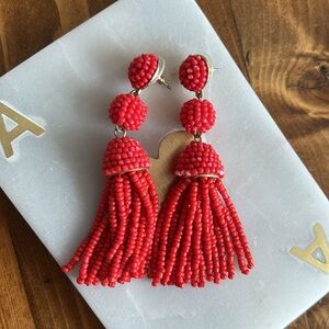SUGARFIX By BaubleBar Polished Beaded Tassel Earrings
